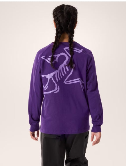 Women's Kragg Cotton Bird Crew Long Sleeve TShirt