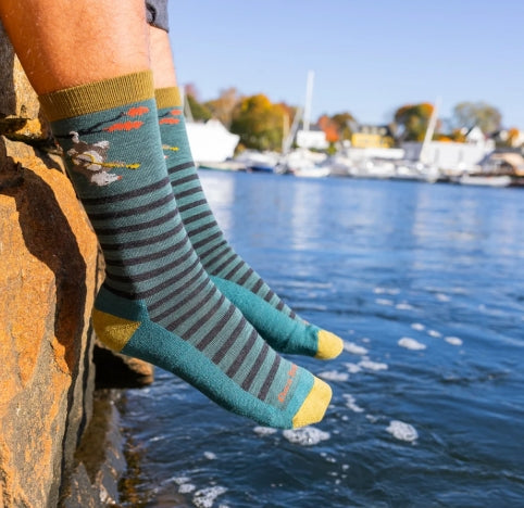 Mens Wild Life Crew Lightweight Sock