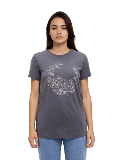 Women's  Evergreen Floral T-Shirt