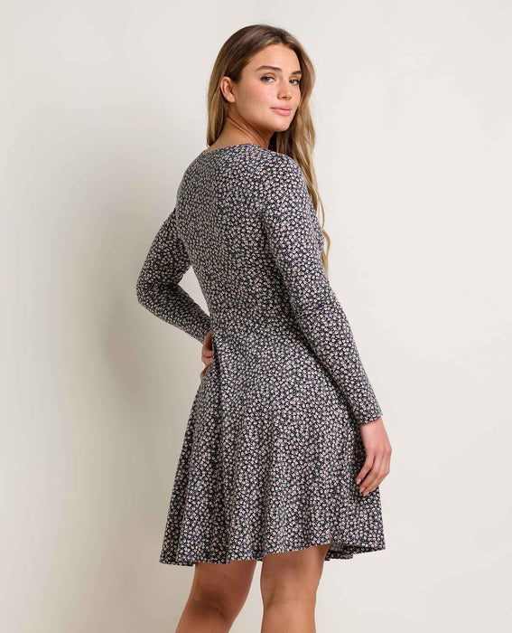Women's Freesia Long Sleeve Wrap Dress