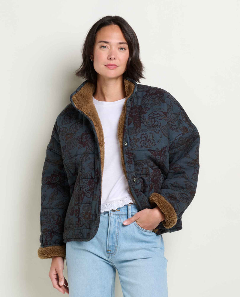 Women's Manzana Sherpa-Lined Quilted Jacket