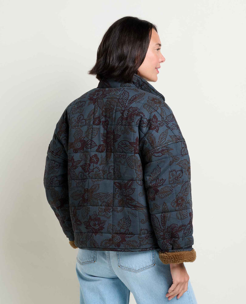 Women's Manzana Sherpa-Lined Quilted Jacket