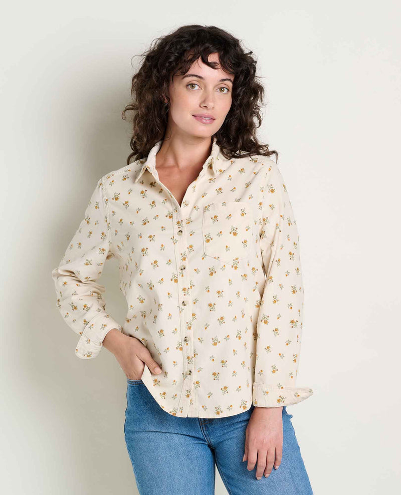 Women's Cattail Corduroy Long Sleeve Shirt