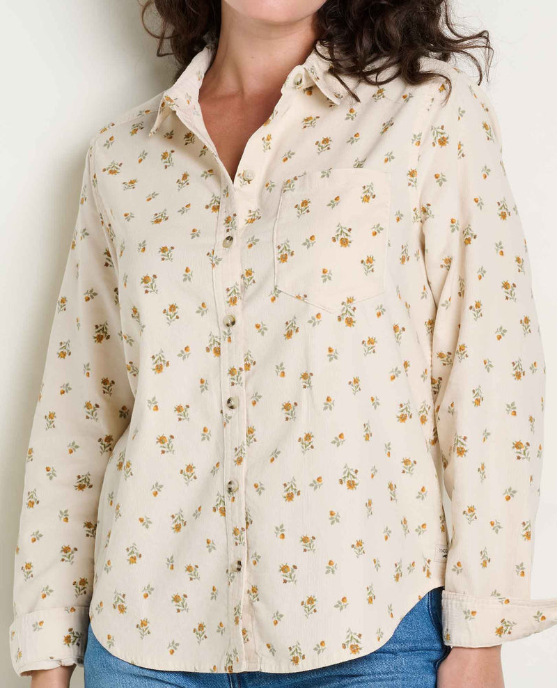 Women's Cattail Corduroy Long Sleeve Shirt