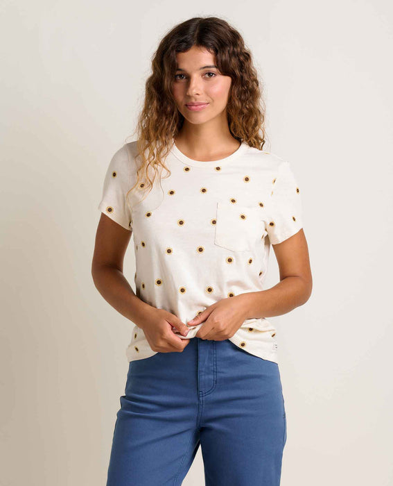 Women's Primo Crew Embroidered Short Sleeve