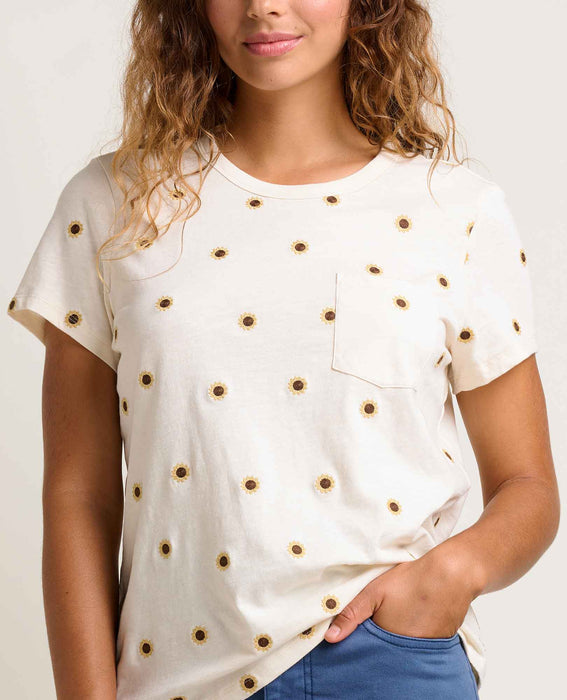 Women's Primo Crew Embroidered Tee