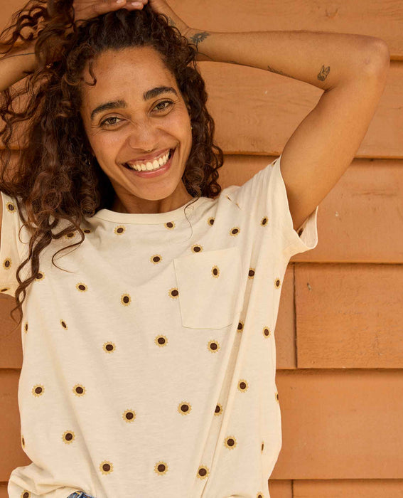 Women's Primo Crew Embroidered Short Sleeve