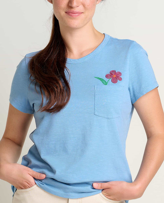 Women's Primo Crew Embroidered Short Sleeve T-Shirt