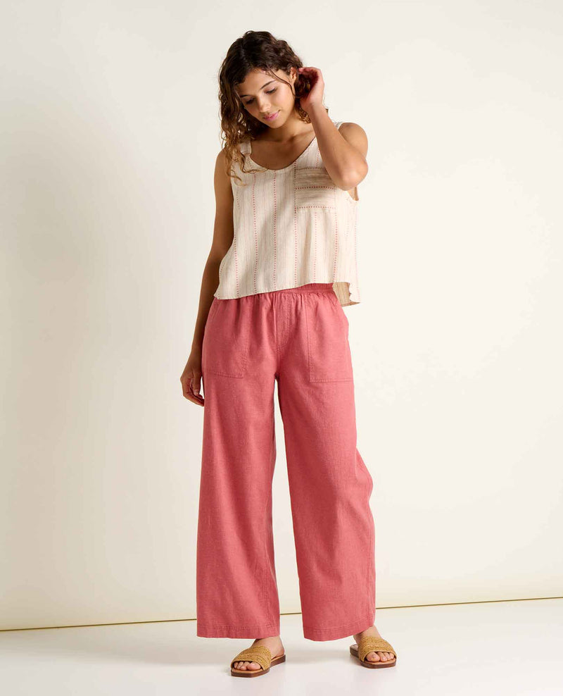 Women's Taj Hemp Button Back Tank