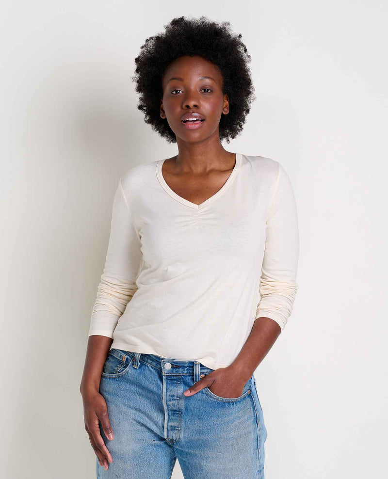 Women's Rose Long Sleeve Tee