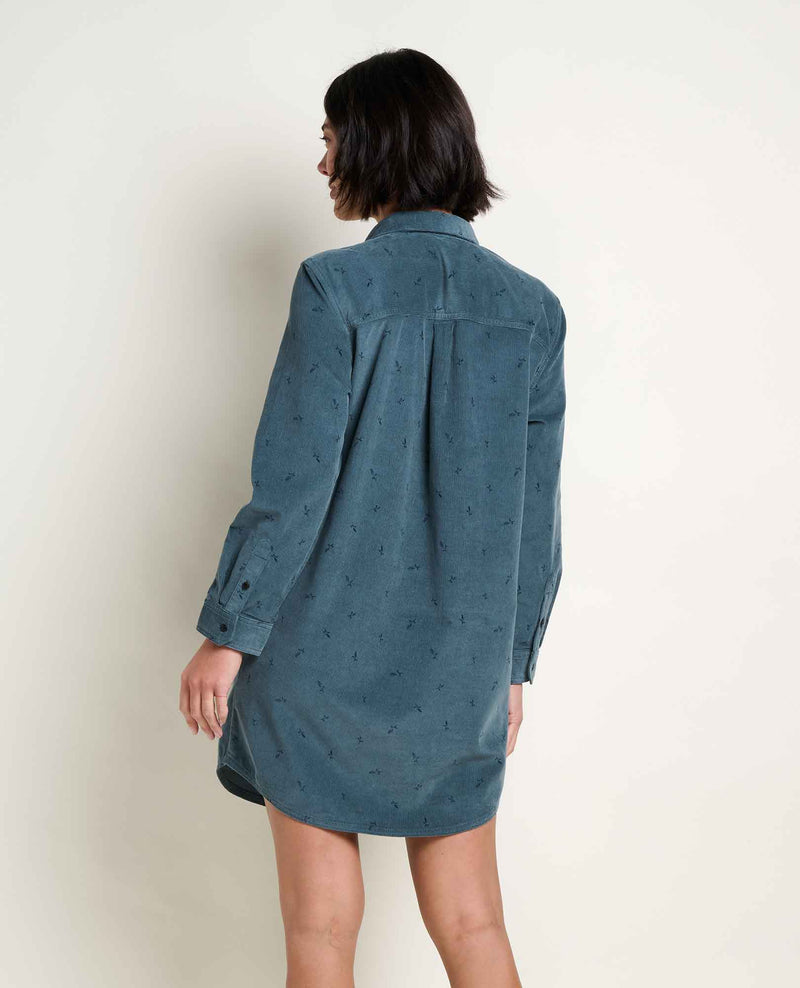 Women's Scouter Corduroy Shirt Dress