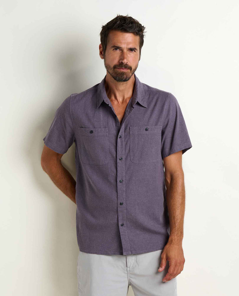 Men's Taj Hemp Short Sleeve Shirt