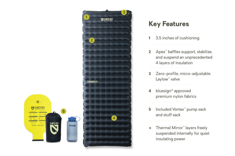 Tensor™ Extreme Conditions Ultralight Insulated Sleeping Pad