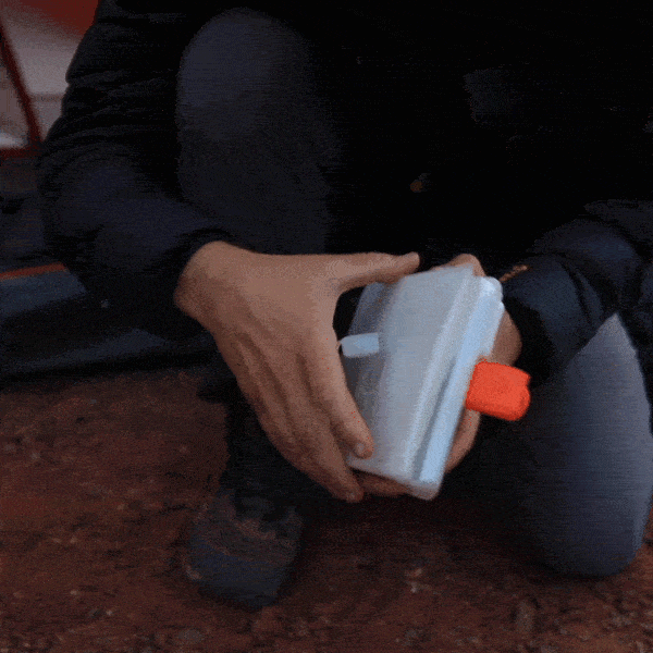 Survivor Solar Lantern with Dual Phone Charger