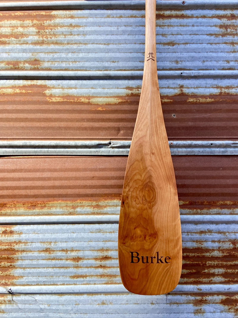 Beavertail-Ash Wood - Urethane Finish Paddle