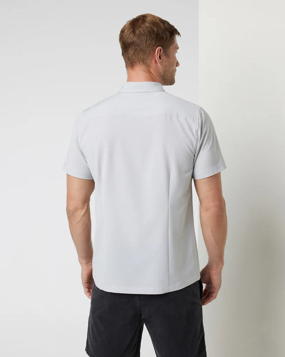 Men's Short Sleeve Bridge Button Down Shirt