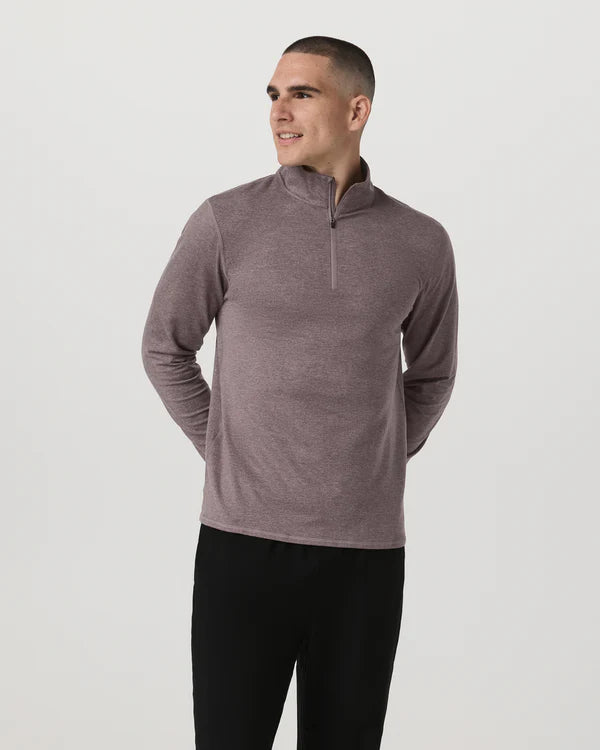 Men's Ponto Half Zip Mock Neck Sweater