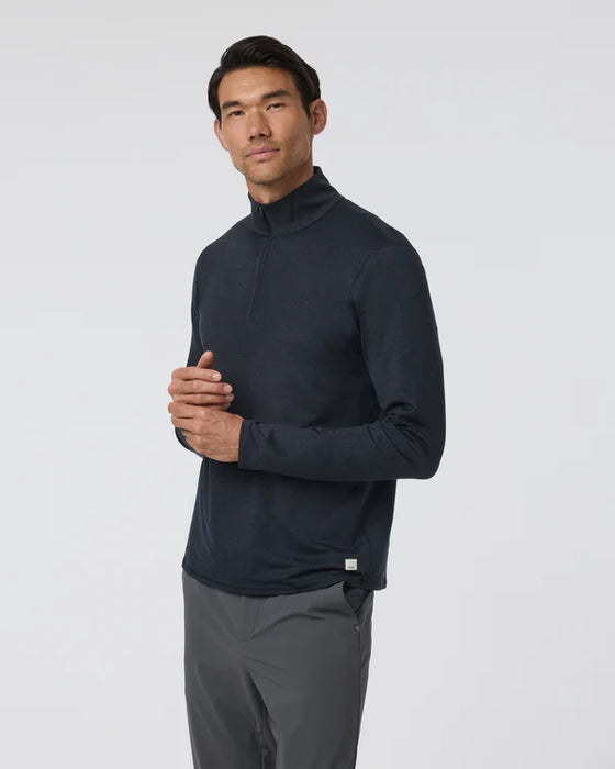 Men's Ponto Half Zip Mock Neck Sweater