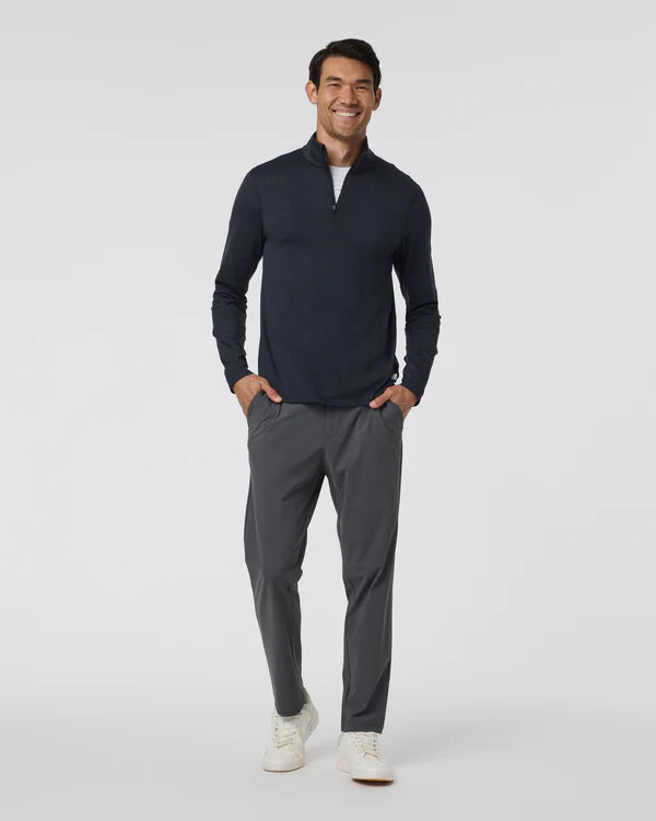 Men's Ponto Half Zip Mock Neck Sweater