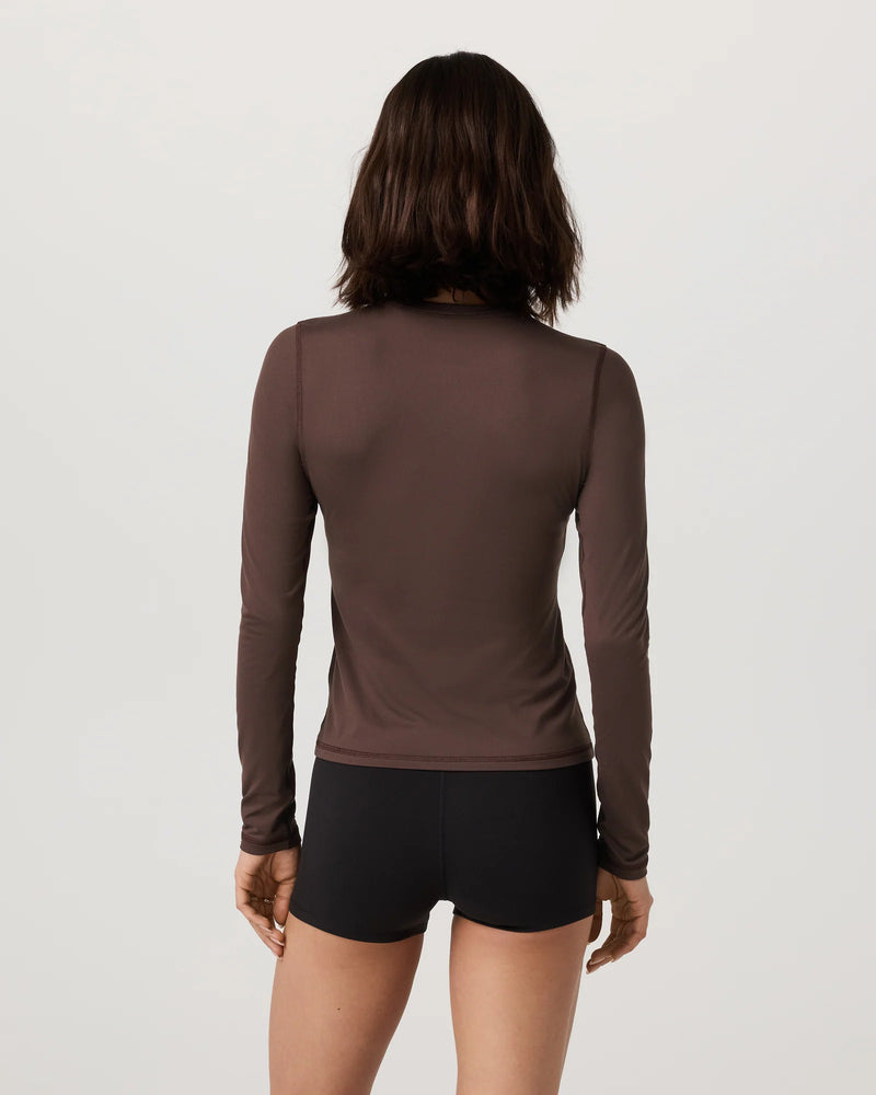 Women's Long Sleeve Lux Crew Tee