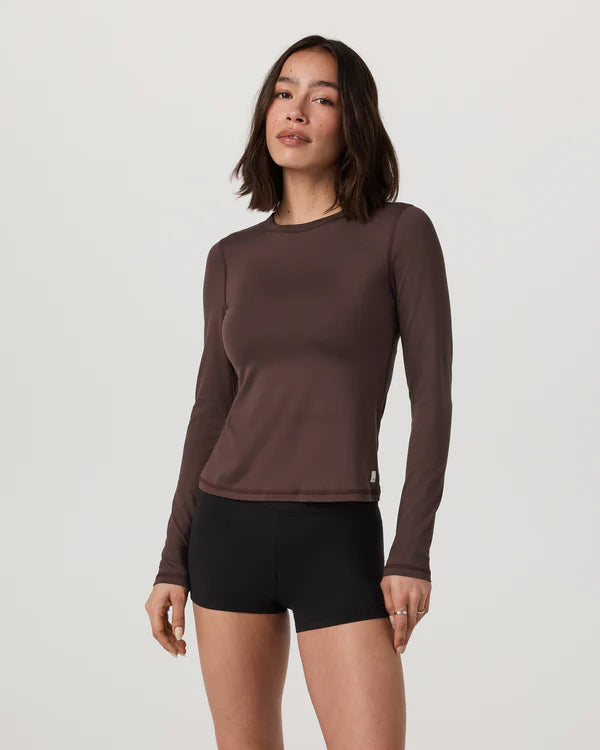 Women's Long Sleeve Lux Crew Tee