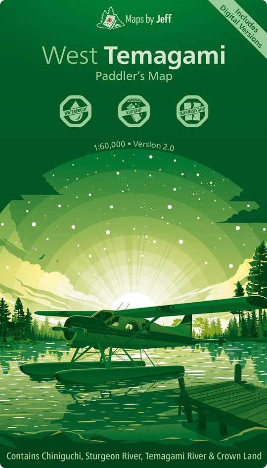 West Temagami - Paddling Map