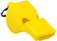 Classic Pealess Whistle with Lanyard