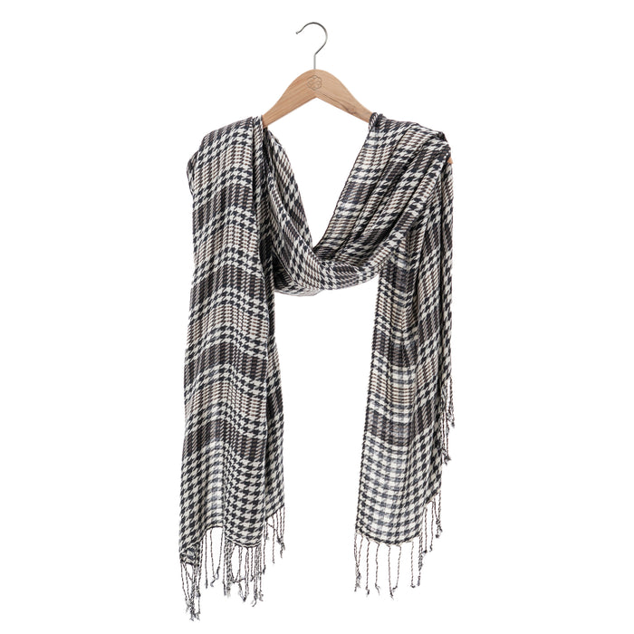 Classic Houndstooth Scarf