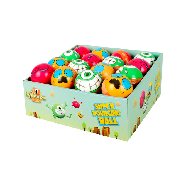 Heads Bouncy Ball (color varies)