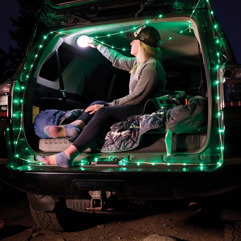 Radiant Starlit Rechargeable Lantern & String Light
