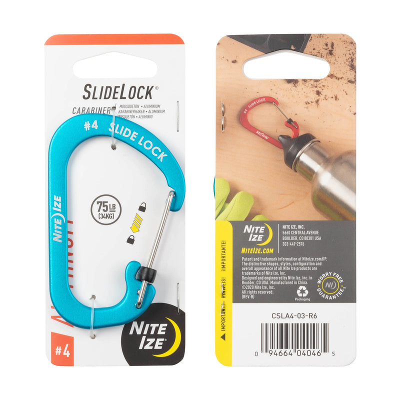 Slidelock Carabiner Aluminum #4