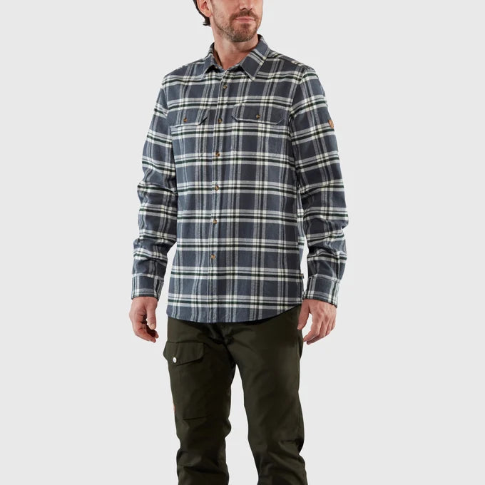 Men's Ovik Heavy Flannel Long Sleeve Shirt