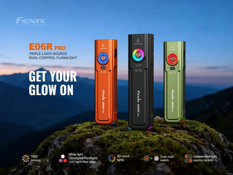 Flashlight E06R Pro - 3-Light