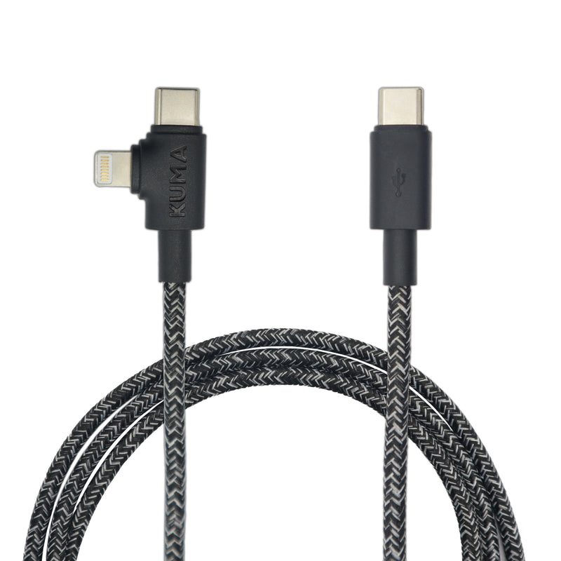 2 in 1 Charging Cable USB C