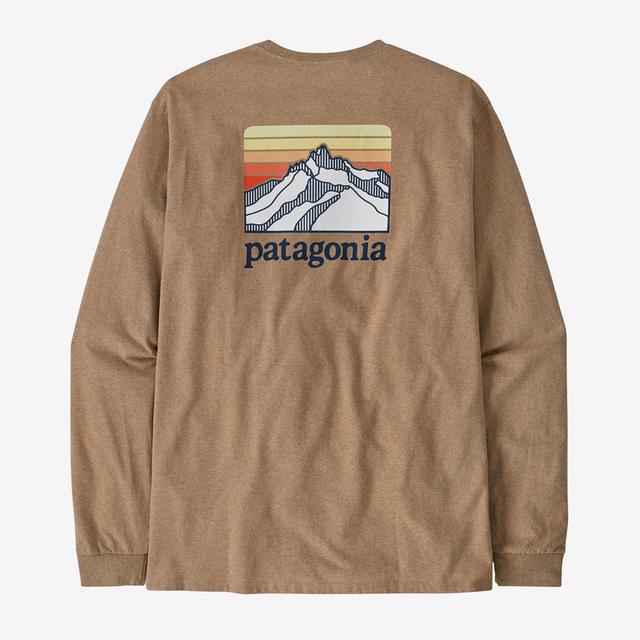 Men's Line Logo Ridge  Long Sleeve Responsibili-Tee®