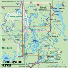 Temagami 3 - Marten River/Temagami River Area Map