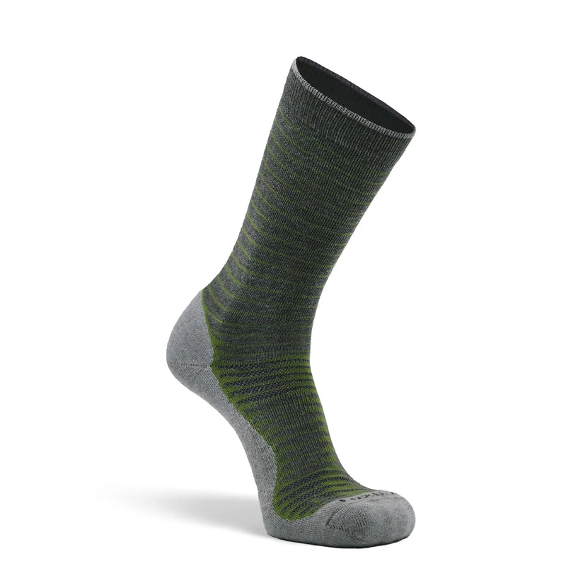Stripe Lightweight Crew Hiking Sock