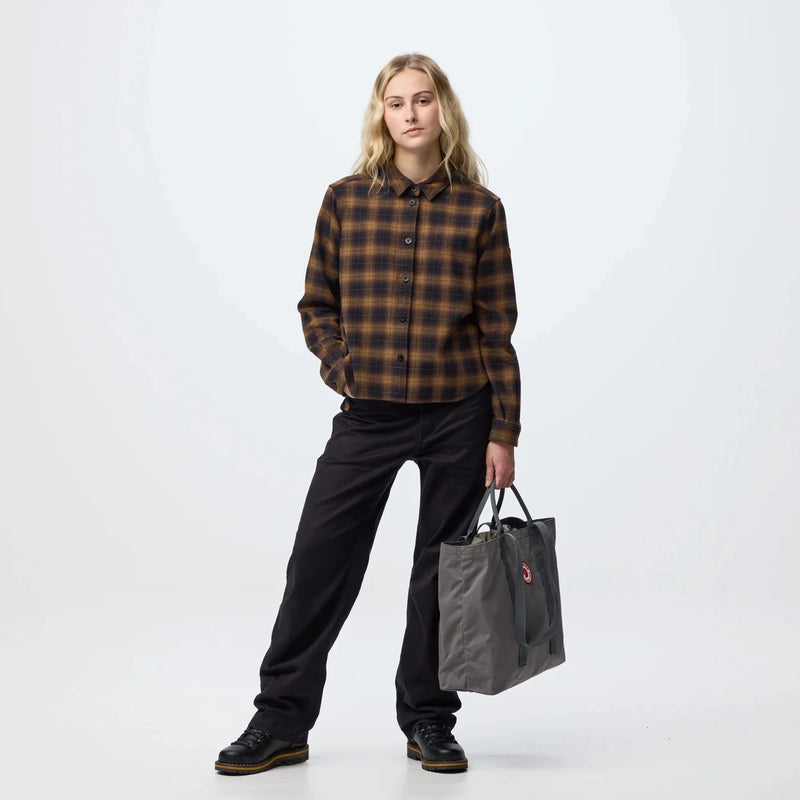 Women's Ovik Boxy Flannel Shirt