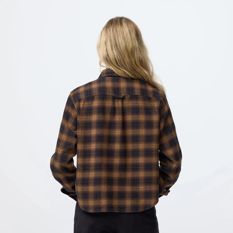 Women's Ovik Boxy Flannel Shirt