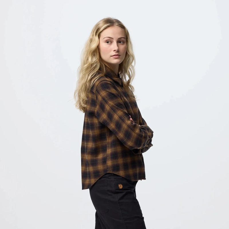 Women's Ovik Boxy Flannel Shirt