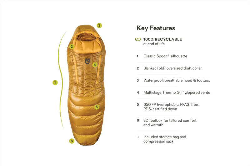 Endless Promise Down Sleeping Bag 15- Long