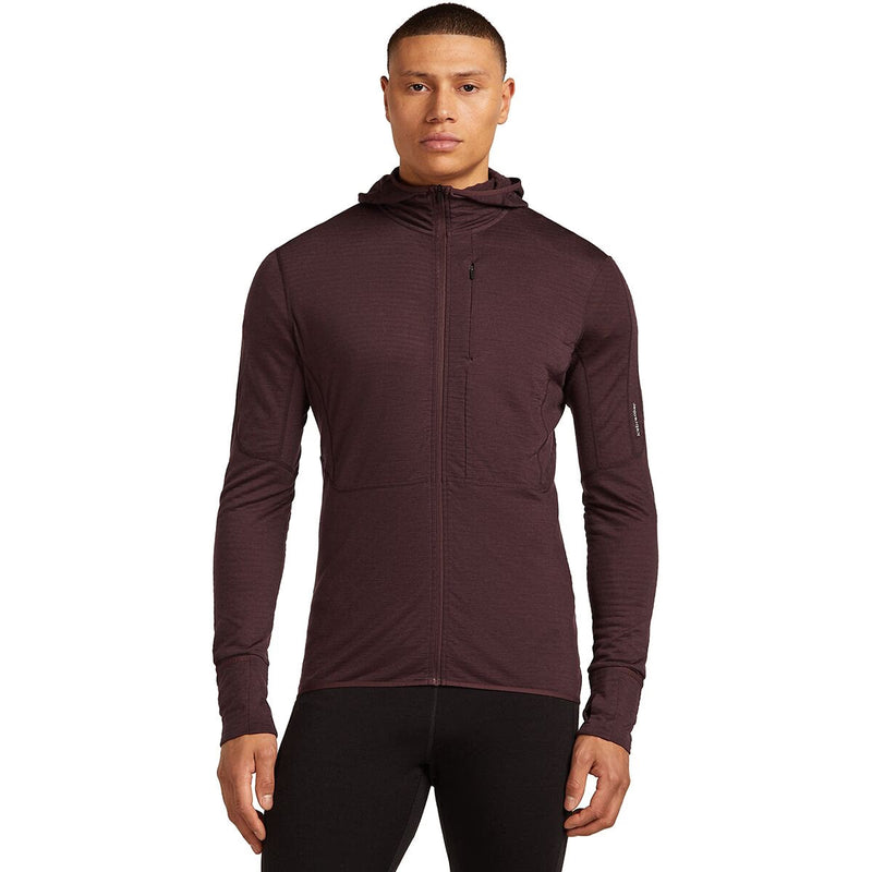 Men's Merino Descender Long Sleeve Zip Hoodie