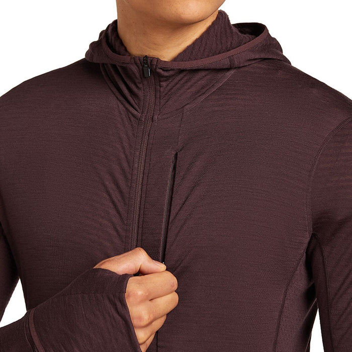 Men's Merino Descender Long Sleeve Zip Hoodie