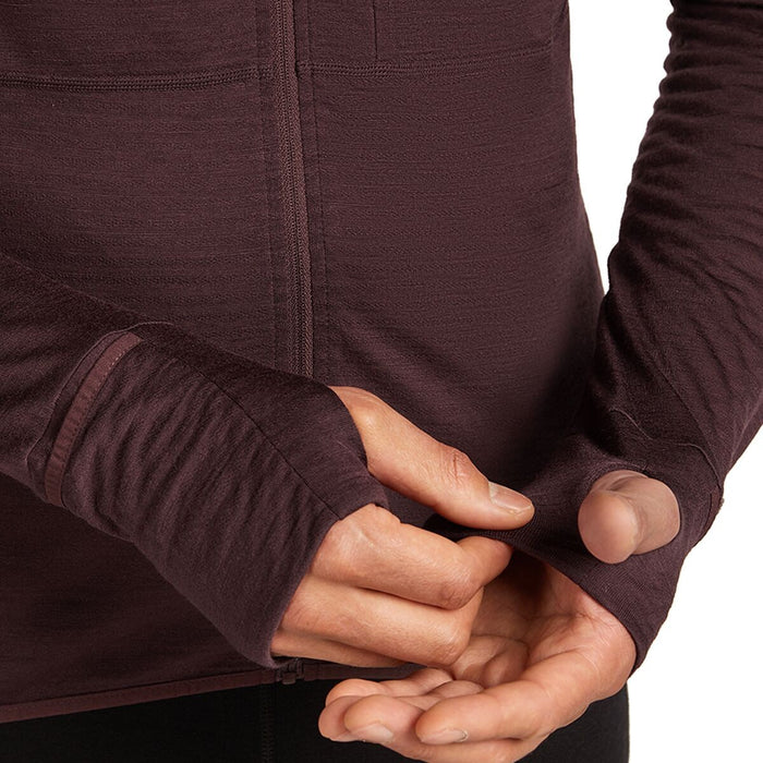 Men's Merino Descender Long Sleeve Zip Hoodie