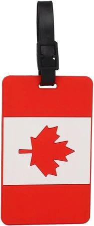 Canadian Flag Luggage Tag