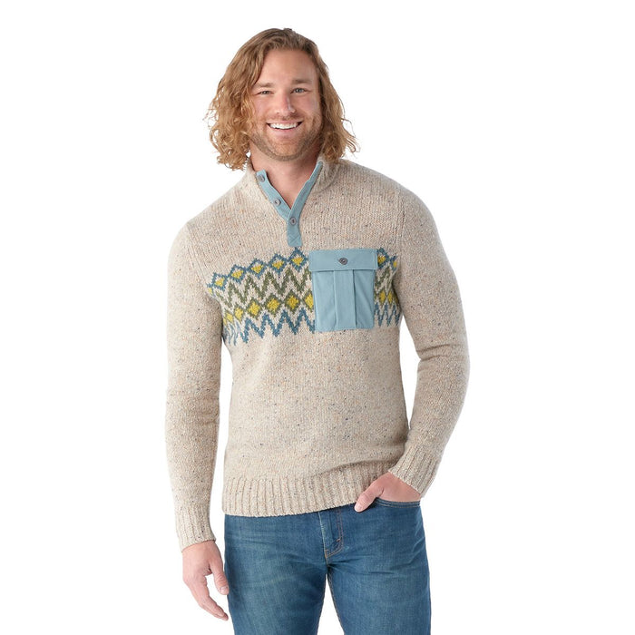 Men's Heavy Henley Sweater