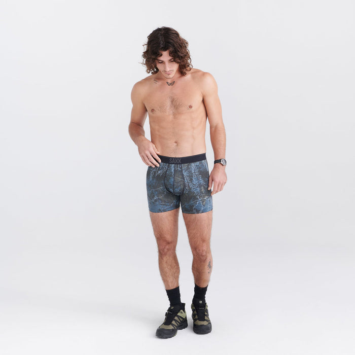 Men's Quest Quick-Dry Mesh Performance Boxer Brief 5"