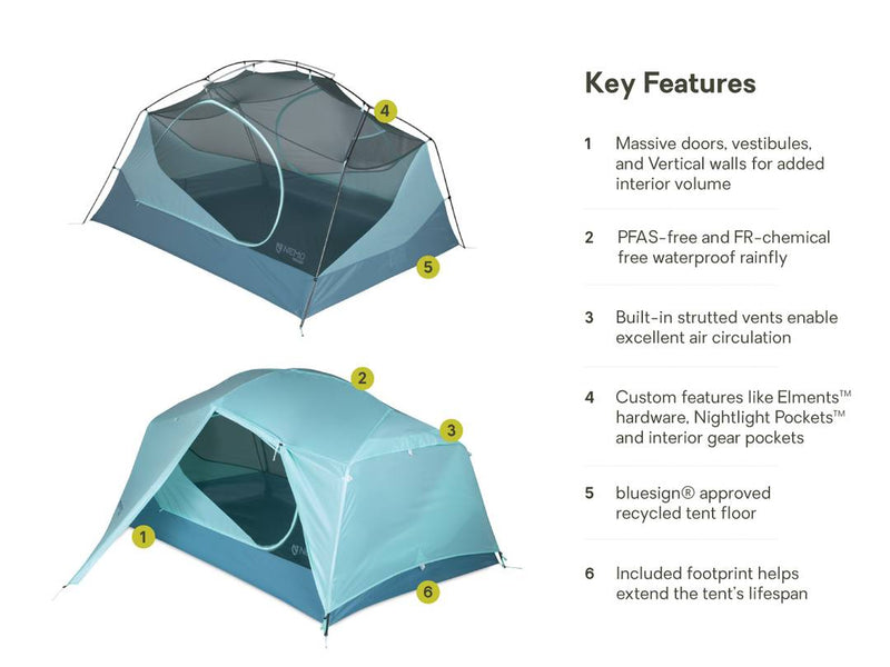 Aurora™ Backpacking Tent & Footprint 2P