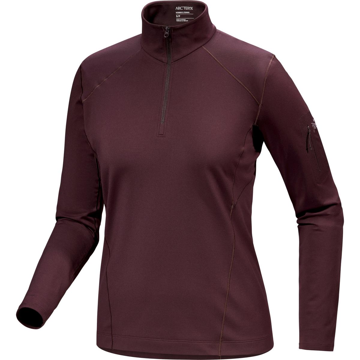 Women's Rho Long Sleeve Zip Neck Base Layer — Sojourn Outdoors