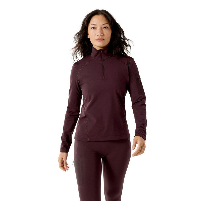 Women's Rho Long Sleeve Zip Neck Base Layer